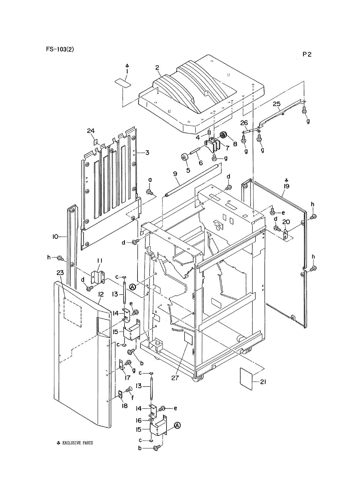 Konica-Minolta Options FS-103 Parts Manual-4